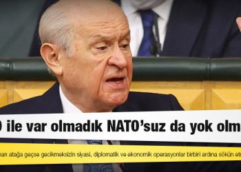 Bahçeli: Türkiye ne zaman atağa geçse gecikmeksizin siyasi, diplomatik ve ekonomik operasyonlar birbiri ardına sökün etmektedir