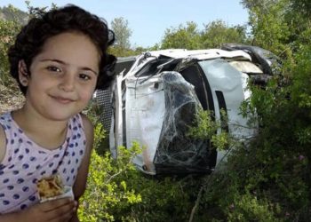 Bayram ziyareti yolunda kaza: 8 yaşındaki Erva öldü