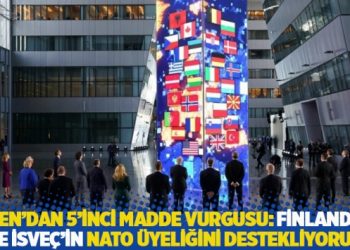 Biden&rsquo;dan 5&rsquo;inci madde vurgusu: Finlandiya ve İsve&ccedil;&rsquo;in NATO &uuml;yeliğini destekliyoruz