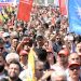 Binlerce işçi 1 Mayıs’ta alanlardaydı: ‘Bu düzeni birlikte değiştireceğiz’