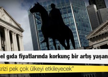 Birleşik Krallık Merkez Bankası Başkanı: Küresel gıda fiyatlarında korkunç bir artış yaşanacak