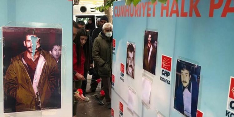 CHP Konya Gençlik Kolları’nın ‘üç fidan’ anmasına bıçaklı saldırı