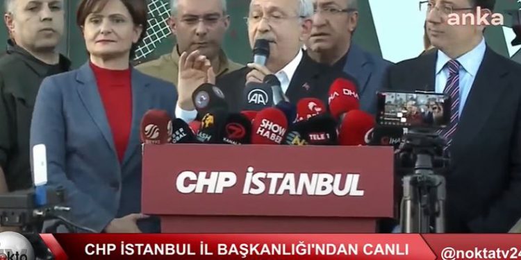 CHP’nin 21 Mayıs’ta yapacağı Bursa mitingi, İstanbul’a alındı