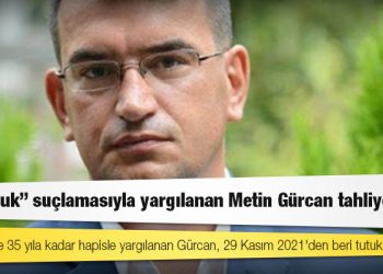 "Casusluk" suçlamasıyla yargılanan Metin Gürcan tahliye edildi