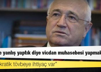 Cumhurbaşkanlığı YİK Üyesi Çiçek: Nerede yanlış yaptık diye vicdan muhasebesi yapmak şart