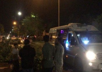 Diyarbakır'da şiddetli rüzgarın devirdiği ağaç, seyir halindeki minibüsün üzerine devrildi: 2 yaralı