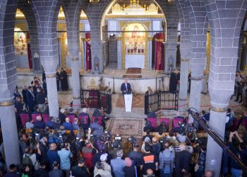 Diyarbakır’da Surp Giragos Ermeni Kilisesi yeniden ibadete açıldı