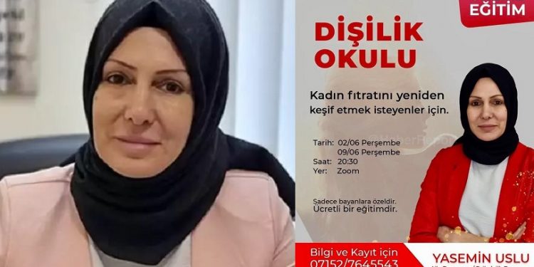 'Dişilik okulu' sosyal medyada tepki çekti