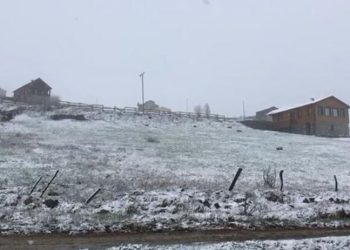 Doğu Karadeniz yaylalarında kar