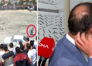 Drift festivalinde belediye başkanının saçı yandı: Herhalde nazara geldik, buna da şükür
