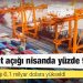 Dış ticaret açığı nisanda yüzde 98,5 arttı