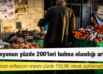 ENAG: Enflasyonun yüzde 200’leri bulma olasılığı artıyor