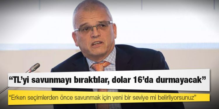 Ekonomist Timothy Ash: TL’yi savunmayı bıraktılar, dolar 16’da durmayacak