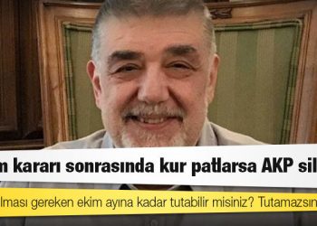 Ekonomist Yeşilada: Seçim kararı sonrasında kur patlarsa AKP silinir