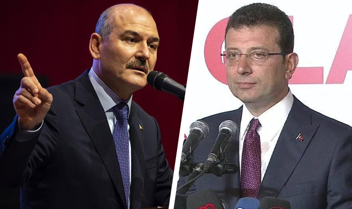 Ekrem İmamoğlu’ndan Süleyman Soylu’ya ‘çöp tenekesi’ göndermesi!