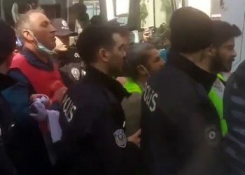 Enerji-Sen Genel Başkanı Süleyman Keskin gözaltına alındı: "Mücella'ya, Can Atalay'a, Tayfun Kahraman'a söz verdik, 'Taksim emanetiniz bizdedir' dedik