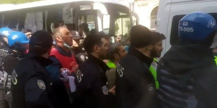 Enerji-Sen Genel Başkanı ve İnşaat-İş yöneticileri gözaltına alındı