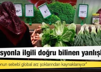 Enflasyonla ilgili doğru bilinen yanlışlar