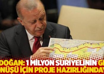 Erdoğan: 1 milyon Suriyelinin geri d&ouml;n&uuml;ş&uuml; i&ccedil;in proje hazırlığındayız