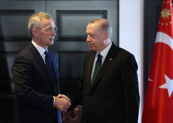 Erdoğan, NATO Genel Sekreteri Jens Stoltenberg ile görüştü