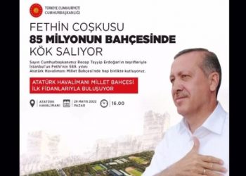 Erdoğan'ın katılacağı Atatürk Havalimanı’na yapılacak millet bahçesi törenine zorlama
