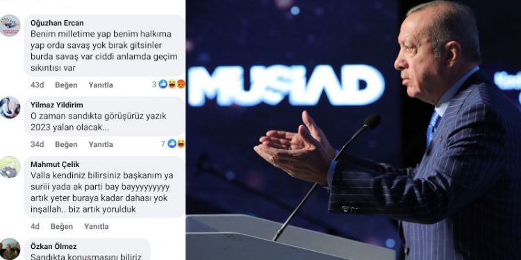 Erdoğan'ın sığınmacılarla ilgili yaptığı açıklamalara AKP seçmeninden tepki