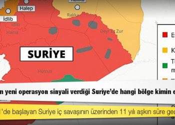 Erdoğan'ın yeni operasyon sinyali verdiği Suriye'de hangi bölge kimin elinde?