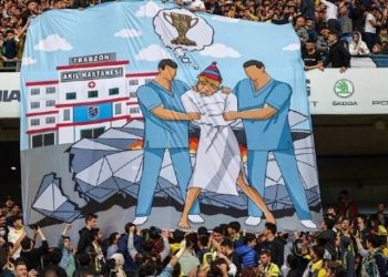 Fenerbahçe, idmanda Trabzonspor’a göndermeler yaptı