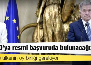 Finlandiya Cumhurbaşkanı: NATO'ya resmi başvuruda bulunacağız