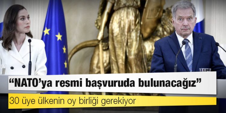 Finlandiya Cumhurbaşkanı: NATO'ya resmi başvuruda bulunacağız