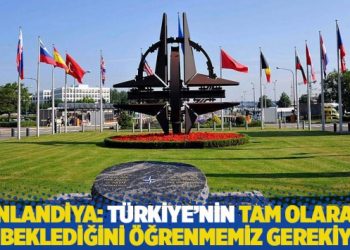 Finlandiya: Türkiye'nin tam olarak ne beklediğini öğrenmemiz gerekiyor