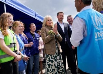 First lady Jill Biden, Ukrayna'yı ziyaret etti