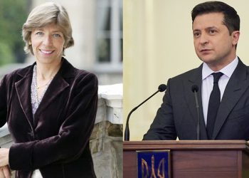 Fransa Dışişleri Bakanı Colonna, Zelenski ile görüştü