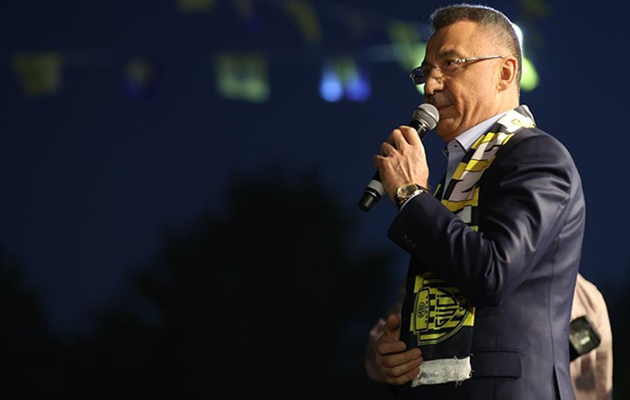 Fuat Oktay, Ankaragücü’nün şampiyonluk kutlamasında yuhalandı