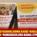 Gezi Davası kararlarına karşı 'Adalet Nöbeti' sürüyor: ‘Hukuksuzluğu kabul etmiyoruz’