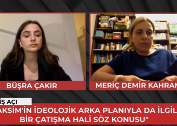 Gezi davasında 18 yıl hapis cezası alan Tayfun Kahraman'ın eşi: 'Taksim Dayanışması'nı masanıza alıyorsunuz ama sizi devirmeye çalışıyorlar öyle mi? '