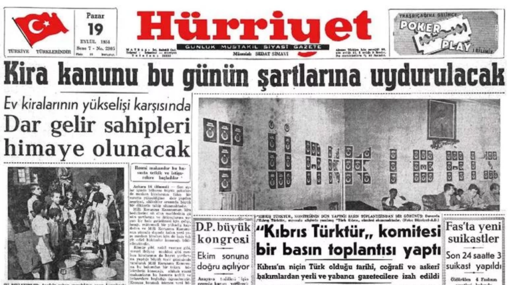 Hürriyet yazarı: 1955'te kira krizi böyle çözülmüştü...