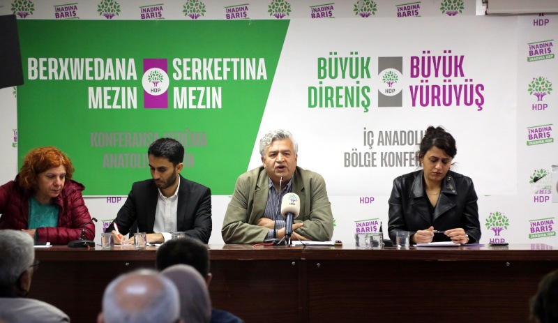 HDP İç Anadolu Konferansı: Zaman diktatörleri gönderip, demokratik yaşamı inşa etme zamanıdır