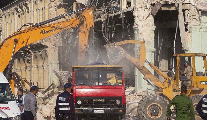 Havana’da bir otelde meydana gelen patlamada ölü sayısı 18'e yükseldi