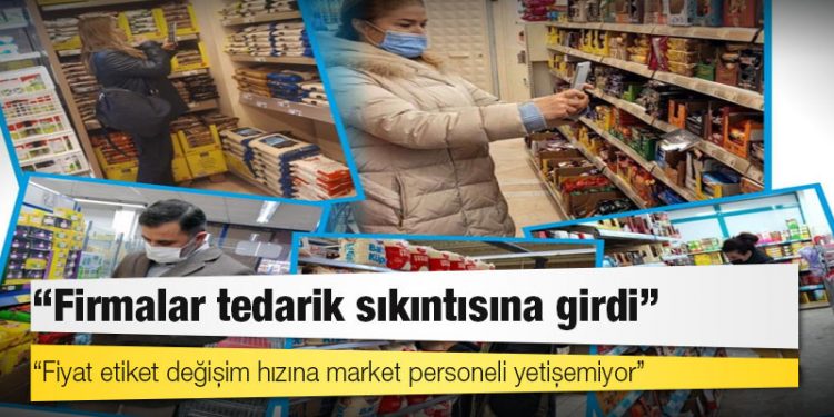 Her ay marketlerdeki 172 ürünü fotoğraflayıp, fiyatlardaki artışları belgeleyerek TÜİK'le aynı gün duyuruyorlar