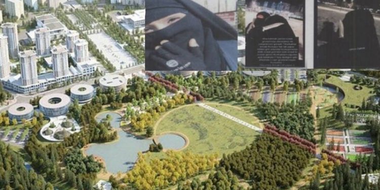 IŞİD'linin bıçaklı cihat videosu Millet Bahçesi'nde çekilmiş