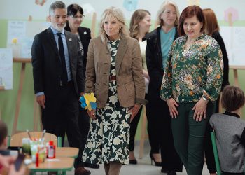 Jill Biden Ukrayna'yı ziyaret etti