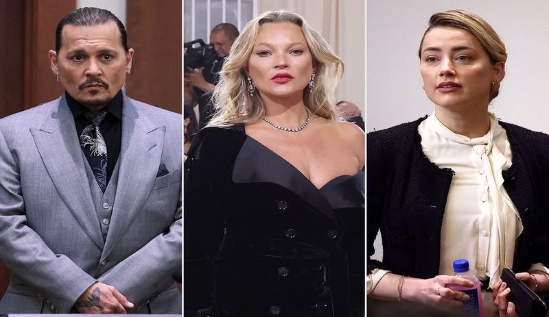 Johnny Depp, Amber Heard davası: Depp'in eski sevgilisi Kate Moss tanık olarak dinlendi