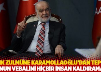 KHK zulmüne Karamollaoğlu'dan tepki: 'Bunun vebalini hiçbir insan kaldıramaz!'