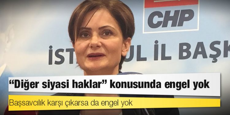 Kaftancıoğlu’na Meclis yolu kapalı ancak diğer bütün parti görevleri ve il başkanlığını sürdürme yolu açık