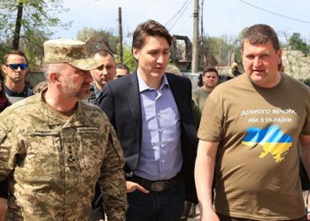 Kanada Başbakanı Trudeau, Ukrayna’yı ziyaret etti