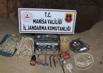 Kaçak kazı yapan altı kişi suçüstü yakalandı