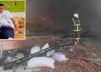 'Kuşum kaçtı' bahanesiyle çatıya çıkıp fabrikayı yakan şüpheli yakalandı