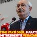 Kılıçdaroğlu: Pes etme vakti değil; maratonun son 100 metresindeyiz ve kazanıyoruz