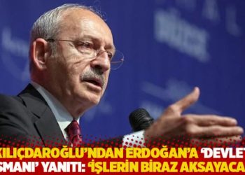 Kılı&ccedil;daroğlu&rsquo;ndan Erdoğan&rsquo;a &lsquo;devlet d&uuml;şmanı&rsquo; yanıtı: 'İşlerin biraz aksayacak...'